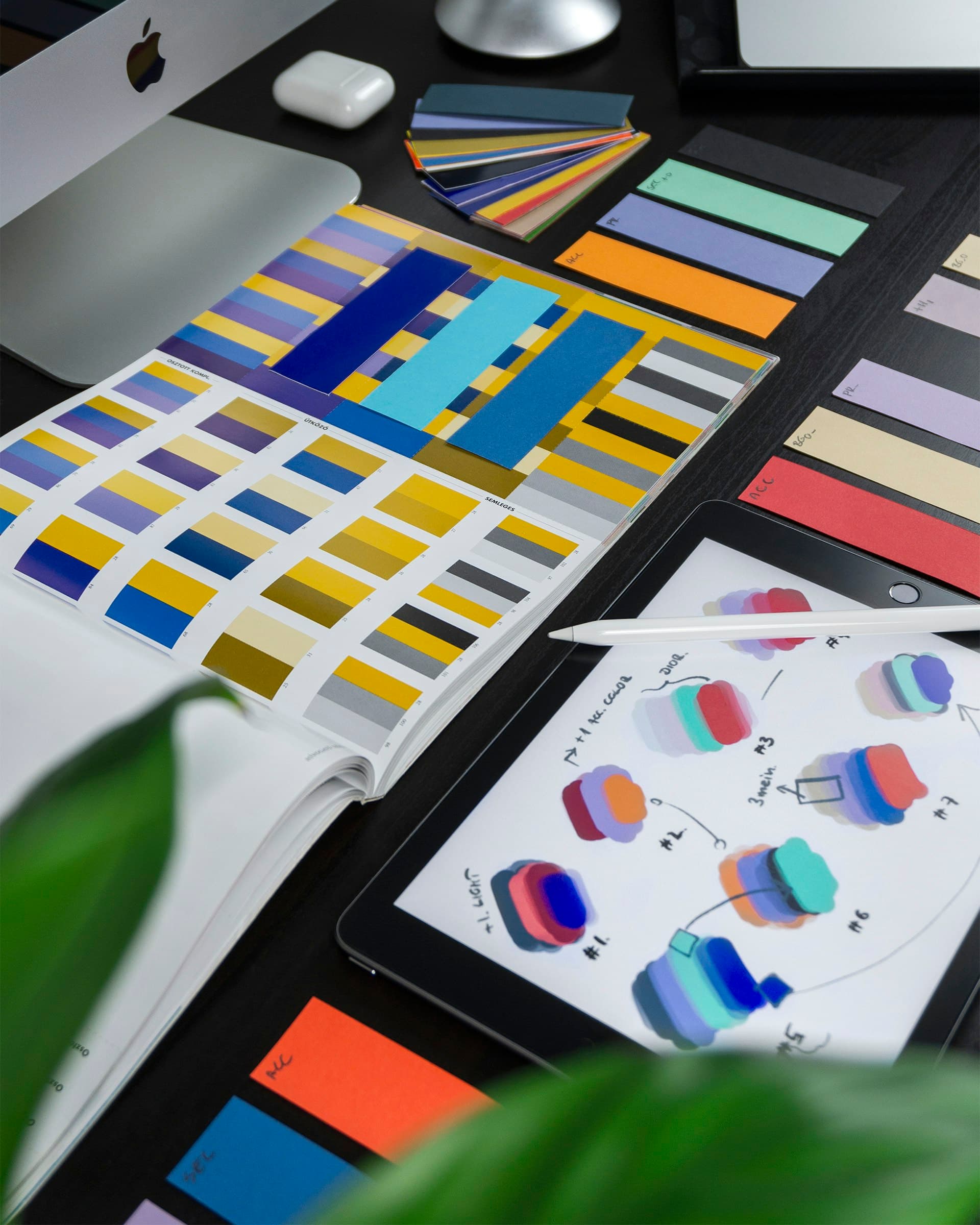 UI/UX design process with wireframes